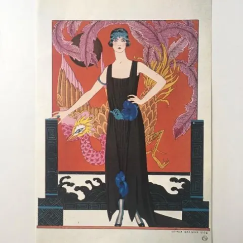 George Barbier (1921 La Gazette Du Bon Ton) ‘Suzanne et la Pacifique’ Giclee Modern Art Print