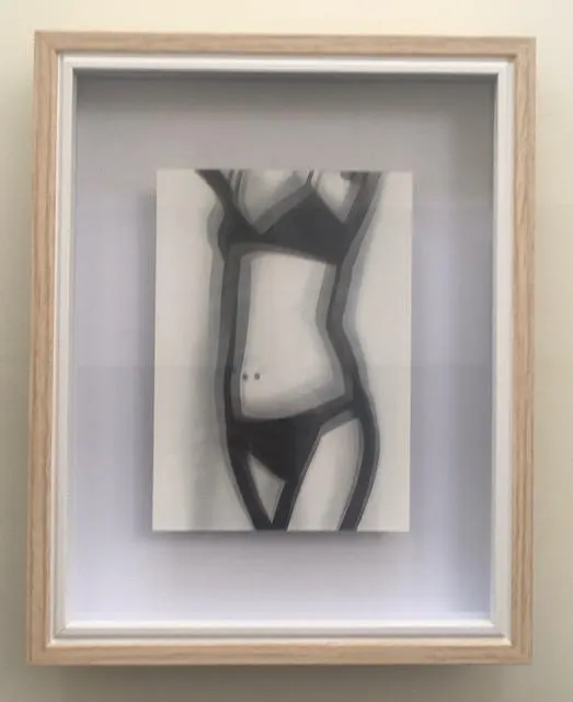 Julian Opie(1958)3D Lenticular Moving Image, in Sepia, Walking, Dancing, Undressing, Smoking, Framed