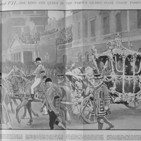 Opening of the First Parliament of King Edward VII 1901 Large Print