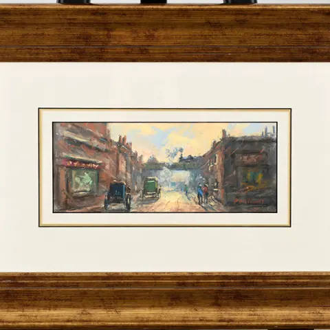 Original Pastel By Peter Coombs