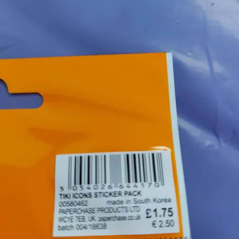 72 packs of assorted stickers