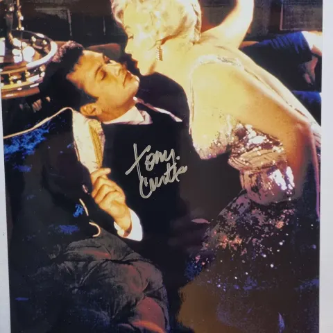 Tony Curtis Signed Photograph