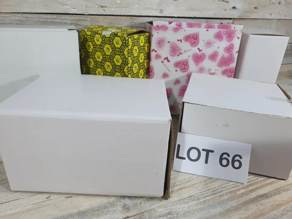 Lot 66;  6 x LARGE WEDDING CAKE TOPPERS APPROX 15CM TALL RRP £96