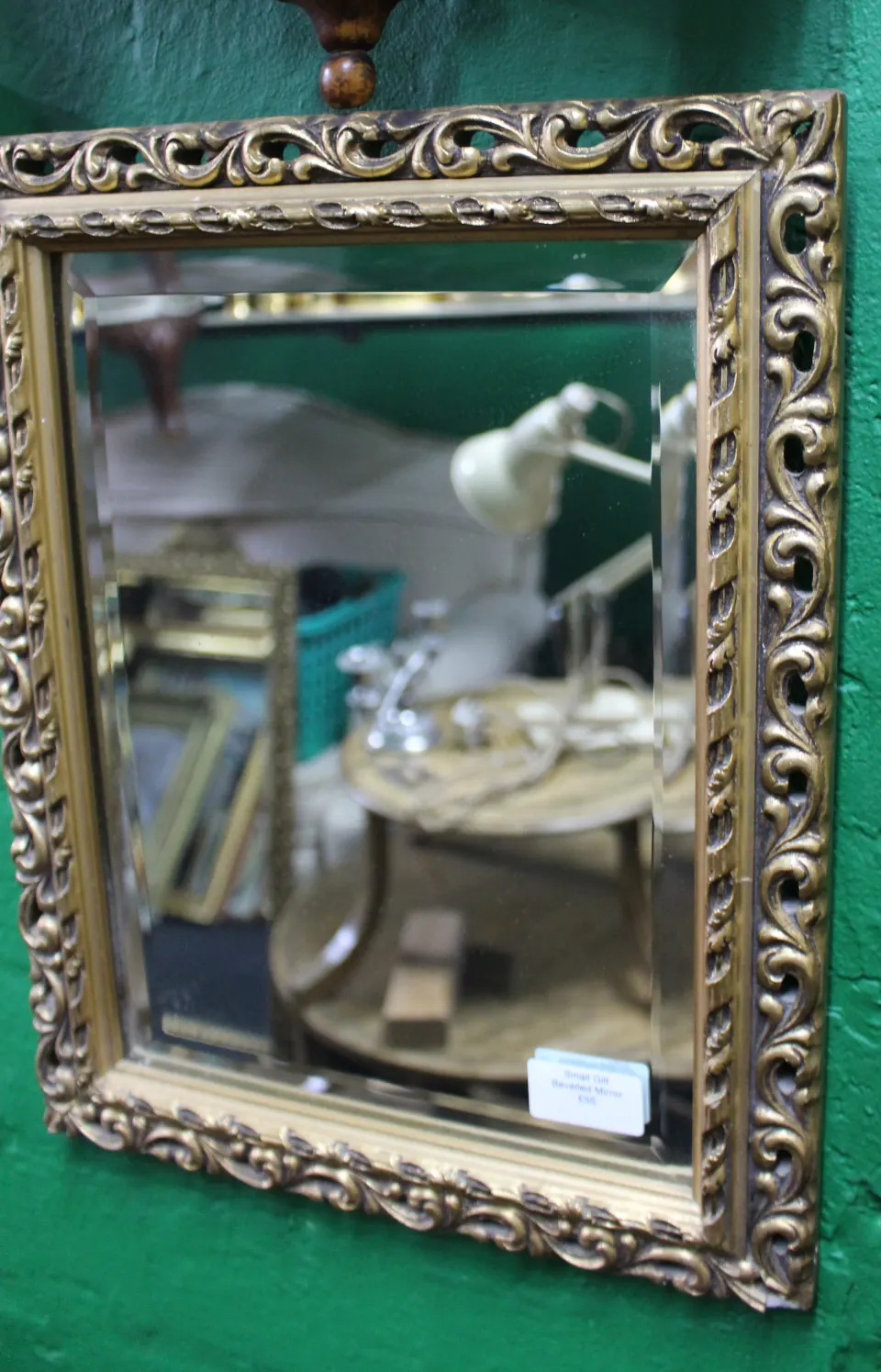 Small Vintage Gilt Mirror