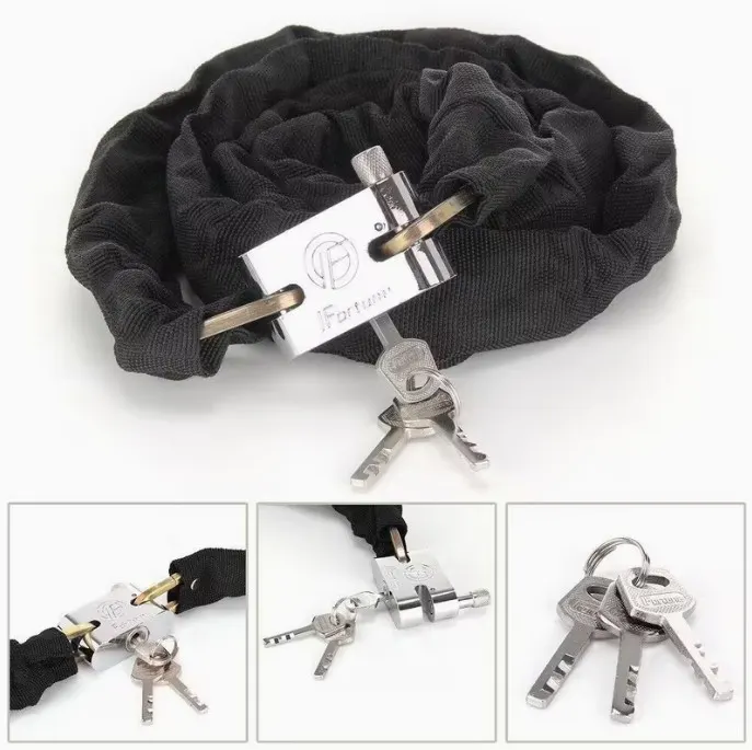 Chain Lock 1.8m Security Motorbike Motorcycle L2c