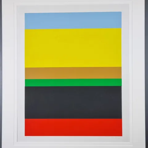 Jean Legros (French 1917-1981) Colour silkscreen