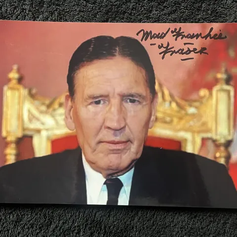 Frankie Fraser Signed