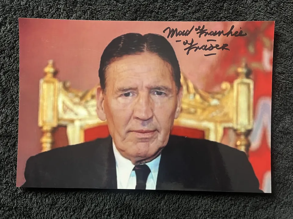 Frankie Fraser Signed