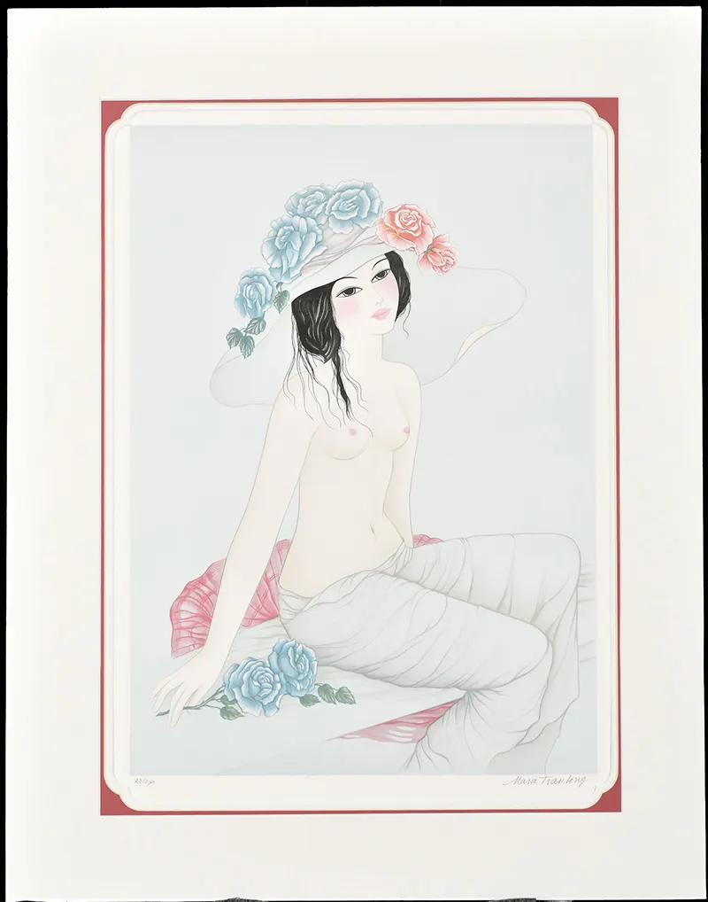 Mara Tran Long Signed Lithograph Limited Edition