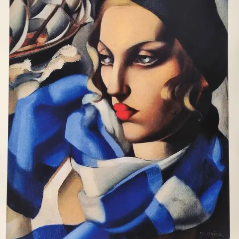 Tamara De Lempicka Limited Edition with Lempicka Estate (New York) Authenticated Certificate.