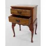Vintage Mahogany Two Drawer Chest of Drawers