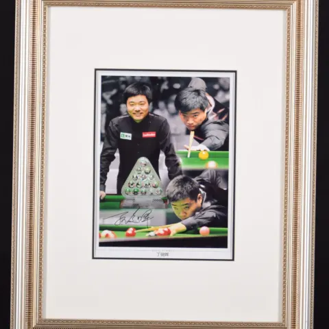 DING JUNHUI original signed presentation