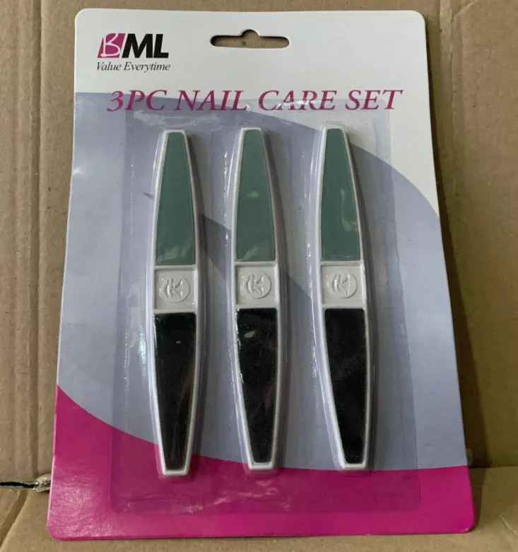 12 x 3 Pce Nail Care Set