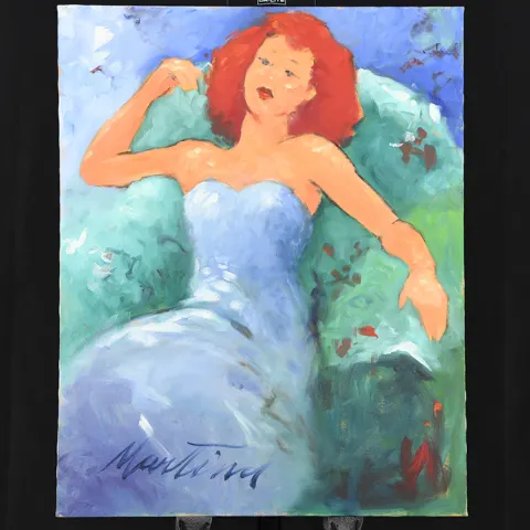Original Painting on Canvas by Artist Martina