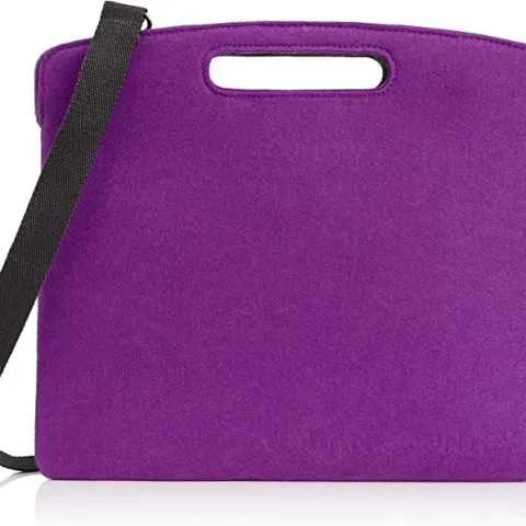 Urban Country Messenger Bag Pierced Handle Bag, Purple UC008006-Purple