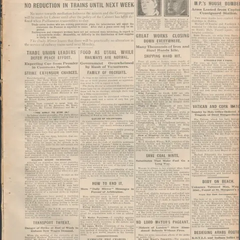Lord Mayor of Cork Vatican Inquest 1920 Irish War of Independence