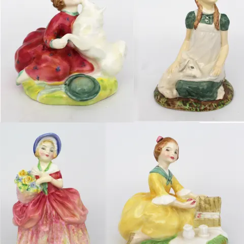 Collection of 4 Royal Doulton Figurines
