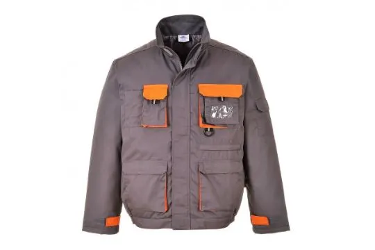 Portwest Constrast Jacket Gery/Orange Size Small Rrp £49.00