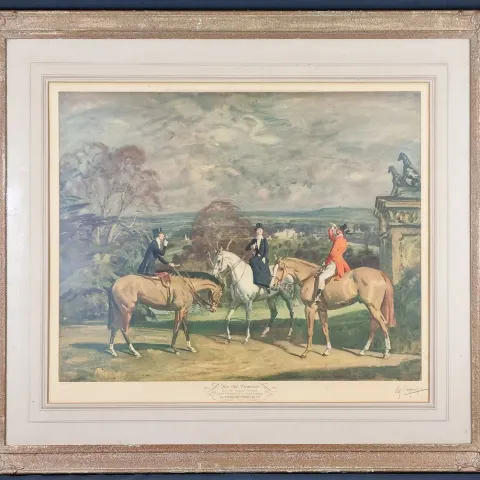 Sir Alfred Munnings Signed Limited Edition