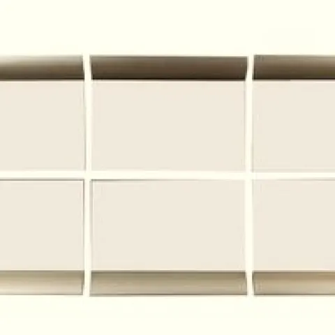 Huge 6 Piece Designer Mirror 2.97m x 1.4m. Heavy Weight Champagne Raised Solid Frame Rrp £2400