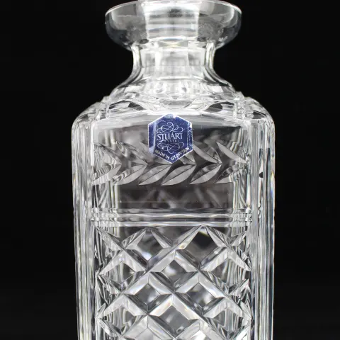 Stuart Crystal Cheltenahm Crystal Decanter
