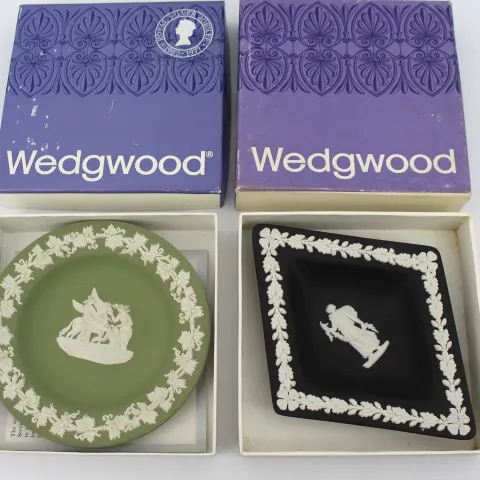 Pair of Wedgwood Jasperware Trinket Dishes