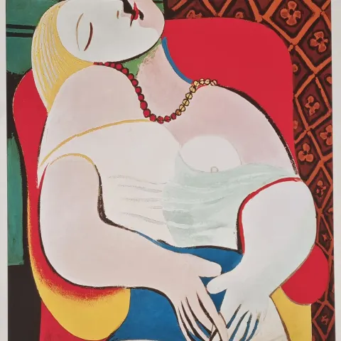 Pablo Picasso Certificated Limited Edition "The Dream, 1942"