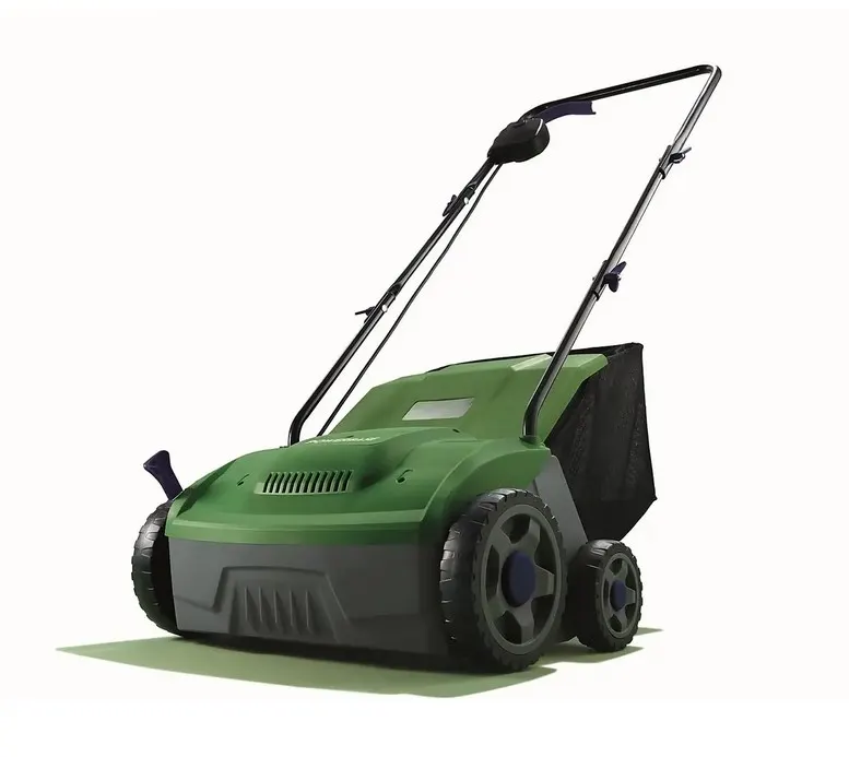 (115/Mez) Lot RRP £198. 2x Powerbase 32cm 1400W Electric Lawn Rake And Scarifier, Interchangeable D