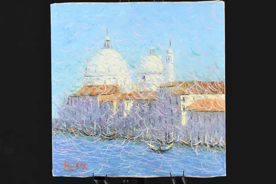 Roberto Masia Original Oil On Canvas