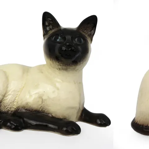 Pair of Beswick Siamese Cats
