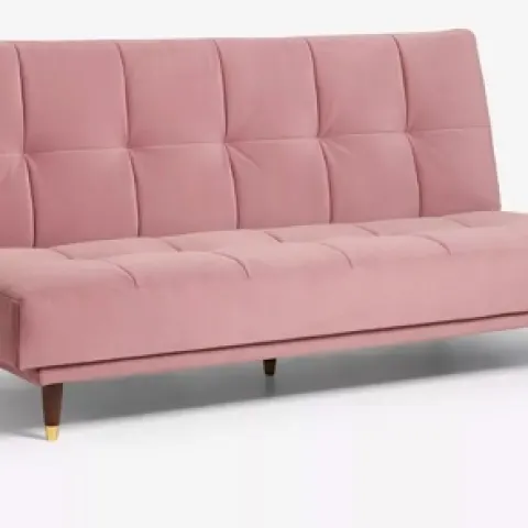 John Lewis Linear Medium 2 Seater Sofa Bed, Brass Leg RRP £699