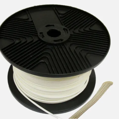 1/8" x 500 Feet White Nylon Paracord On Reel 