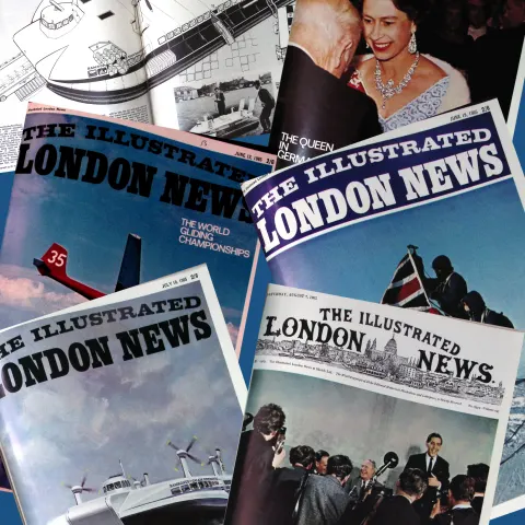 Illustrated London News Bound Removeable Issues 1965 May-Aug Edition.