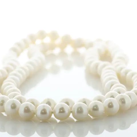 36 inch Round Freshwater Cultured 8.5 - 9.0mm Pearl Necklace