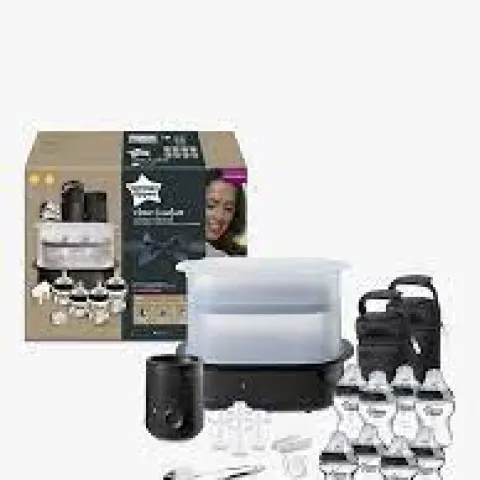 ONLINE £110. Tommee Tippee Closer To Nature Complete Feeding set. Black