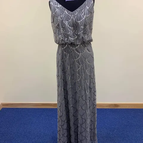 Silver Evening/Prom/Pageant Dress