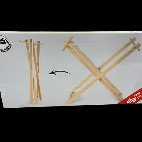 4 x Wooden Laundry Racks