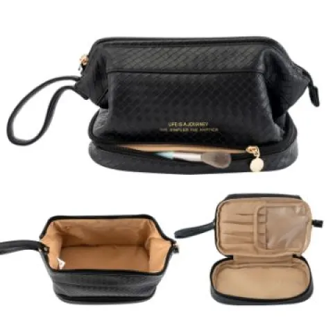 6 x Travel Makeup Bag Toiletry L17a