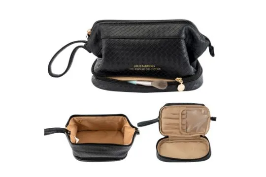 6 x Travel Makeup Bag Toiletry L17a