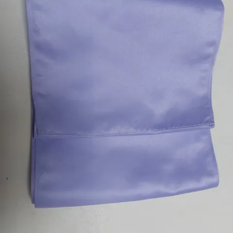 Box of lilac shawls, stoles or wraps