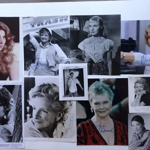 Dora Bryan, Glenda Jackson, Katherine Hepburn, Judi Dench,Helen Mirren & more original photos