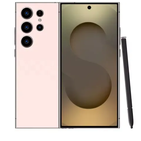 Rose Gold 6.8" HD Smartphone – Dual SIM, 3800mAh, Android, Face ID, 8MP Camera, Type-C