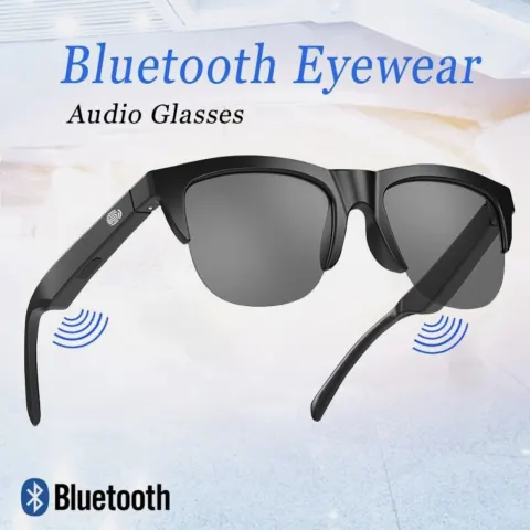 Bluetooth Audio Glasses – Wireless Hands-Free Smart Eyewear with Built-In Speakers