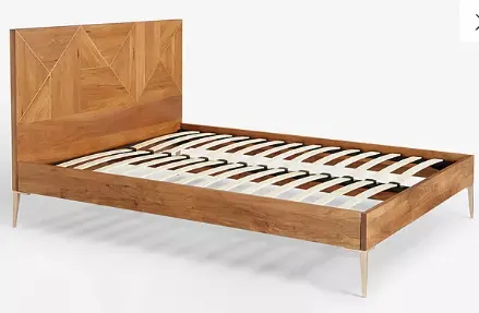 Item Description  -  John Lewis + Swoon Mendel Bed Frame, King Size, Light Brown  -  Stock Number