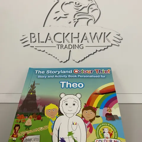 100 x Personalised Children Story and Colouring Books (Th) - eBay 3.99 ea