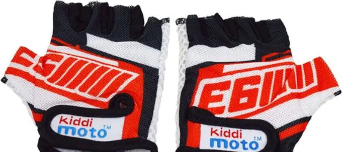 25 x Kiddimoto Kids Bike Gloves (styles & sizes may vary) L8