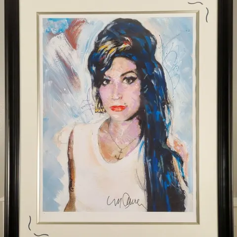 Sidney Maurer Certificated Limited Edition. "Lioness" Amy Winehouse.