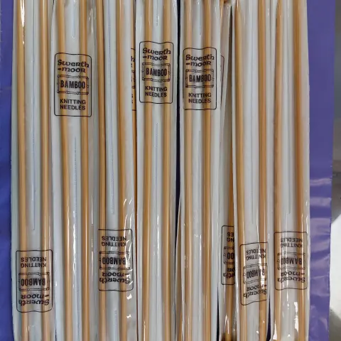 10 pairs bamboo needles