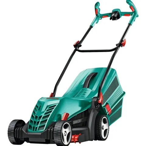 (115/Mez/1G) Lot RRP £791 When Complete. 6x Lawnmowers. 1x Bosch Rotak 37-14 Ergo Rotary RRP £139 (