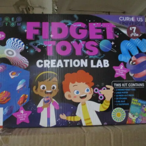6 Pcs Large Size Fidget Lab Game - With Assorted Fidgets/Make Your Own Set Craft Brand New and Sea